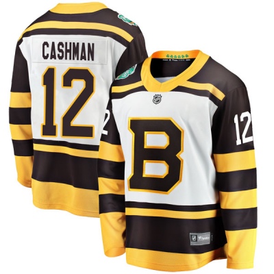 Men's Wayne Cashman Boston Bruins Fanatics Branded 2019 Winter Classic Jersey - Breakaway White