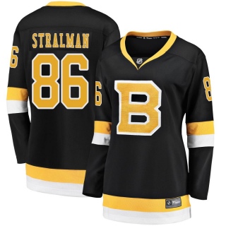 Women's Anton Stralman Boston Bruins Fanatics Branded Breakaway Alternate Jersey - Premier Black