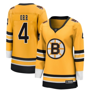 Women's Bobby Orr Boston Bruins Fanatics Branded 2020/21 Special Edition Jersey - Breakaway Gold