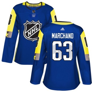 Women's Brad Marchand Boston Bruins Adidas 2018 All-Star Atlantic Division Jersey - Authentic Royal Blue