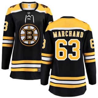 Women's Brad Marchand Boston Bruins Fanatics Branded Home Jersey - Breakaway Black