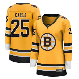 Women's Brandon Carlo Boston Bruins Fanatics Branded 2020/21 Special Edition Jersey - Breakaway Gold