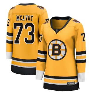 Women's Charlie McAvoy Boston Bruins Fanatics Branded 2020/21 Special Edition Jersey - Breakaway Gold