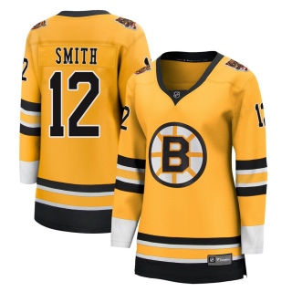 Women's Craig Smith Boston Bruins Fanatics Branded 2020/21 Special Edition Jersey - Breakaway Gold