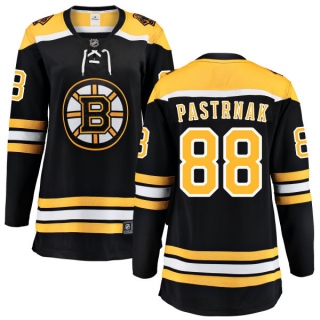 Women's David Pastrnak Boston Bruins Fanatics Branded Home Jersey - Breakaway Black