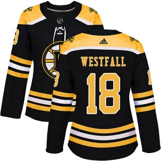Women's Ed Westfall Boston Bruins Adidas Home Jersey - Authentic Black