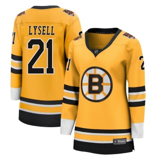 Women's Fabian Lysell Boston Bruins Fanatics Branded 2020/21 Special Edition Jersey - Breakaway Gold