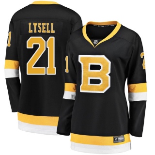 Women's Fabian Lysell Boston Bruins Fanatics Branded Breakaway Alternate Jersey - Premier Black