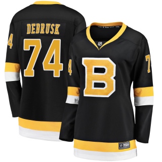 Women's Jake DeBrusk Boston Bruins Fanatics Branded Breakaway Alternate Jersey - Premier Black