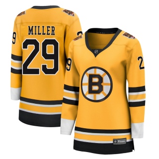 Women's Jay Miller Boston Bruins Fanatics Branded 2020/21 Special Edition Jersey - Breakaway Gold