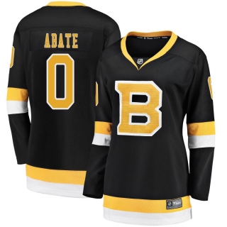 Women's Joseph Abate Boston Bruins Fanatics Branded Breakaway Alternate Jersey - Premier Black