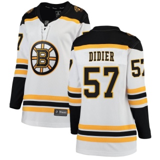 Women's Josiah Didier Boston Bruins Fanatics Branded Away Jersey - Breakaway White
