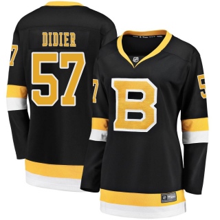 Women's Josiah Didier Boston Bruins Fanatics Branded Breakaway Alternate Jersey - Premier Black