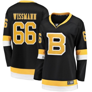 Women's Kai Wissmann Boston Bruins Fanatics Branded Breakaway Alternate Jersey - Premier Black