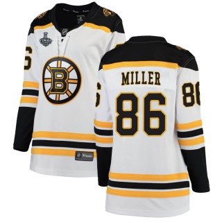 Women's Kevan Miller Boston Bruins Fanatics Branded Away 2019 Stanley Cup Final Bound Jersey - Breakaway White