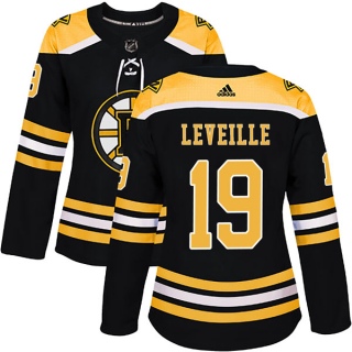Women's Normand Leveille Boston Bruins Adidas Home Jersey - Authentic Black