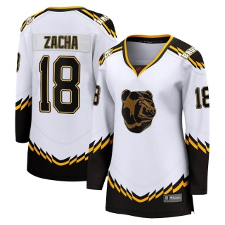 Women's Pavel Zacha Boston Bruins Fanatics Branded Special Edition 2.0 Jersey - Breakaway White
