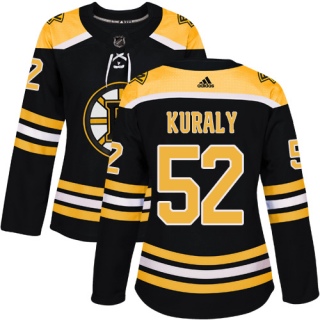Women's Sean Kuraly Boston Bruins Adidas Home Jersey - Authentic Black