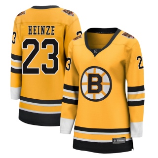 Women's Steve Heinze Boston Bruins Fanatics Branded 2020/21 Special Edition Jersey - Breakaway Gold