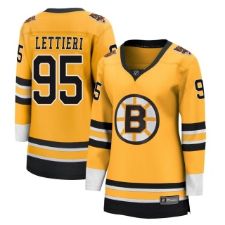 Women's Vinni Lettieri Boston Bruins Fanatics Branded 2020/21 Special Edition Jersey - Breakaway Gold