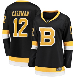 Women's Wayne Cashman Boston Bruins Fanatics Branded Breakaway Alternate Jersey - Premier Black
