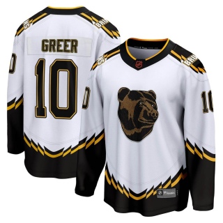Youth A.J. Greer Boston Bruins Fanatics Branded Special Edition 2.0 Jersey - Breakaway White