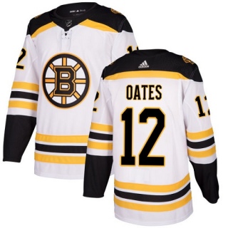 Youth Adam Oates Boston Bruins Adidas Away Jersey - Authentic White