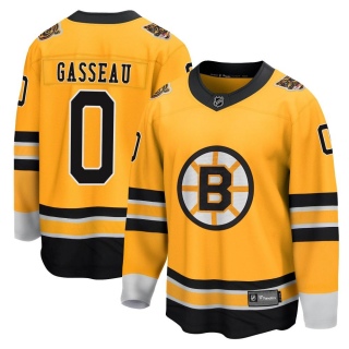 Youth Andre Gasseau Boston Bruins Fanatics Branded 2020/21 Special Edition Jersey - Breakaway Gold