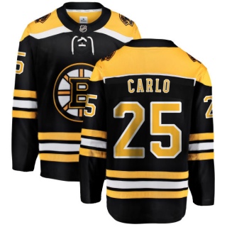Youth Brandon Carlo Boston Bruins Fanatics Branded Home Jersey - Breakaway Black