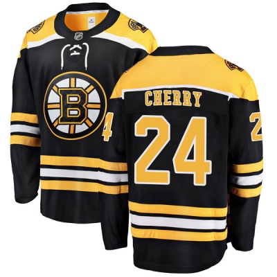 Youth Don Cherry Boston Bruins Fanatics Branded Home Jersey - Breakaway Black
