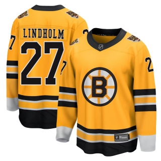 Youth Hampus Lindholm Boston Bruins Fanatics Branded 2020/21 Special Edition Jersey - Breakaway Gold