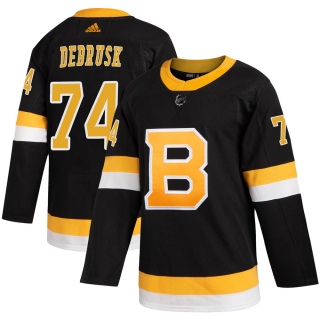Youth Jake DeBrusk Boston Bruins Adidas Alternate Jersey - Authentic Black