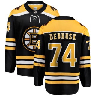 Youth Jake DeBrusk Boston Bruins Fanatics Branded Home Jersey - Breakaway Black