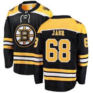 Youth Jaromir Jagr Boston Bruins Fanatics Branded Home Jersey - Breakaway Black
