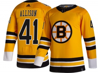 Youth Jason Allison Boston Bruins Adidas 2020/21 Special Edition Jersey - Breakaway Gold