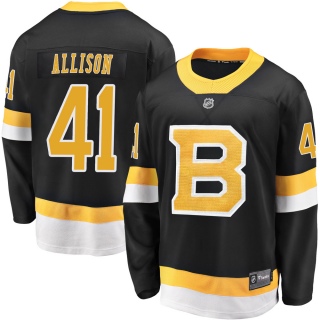 Youth Jason Allison Boston Bruins Fanatics Branded Breakaway Alternate Jersey - Premier Black