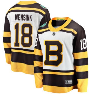 Youth John Wensink Boston Bruins Fanatics Branded 2019 Winter Classic Jersey - Breakaway White