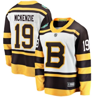 Youth Johnny Mckenzie Boston Bruins Fanatics Branded 2019 Winter Classic Jersey - Breakaway White