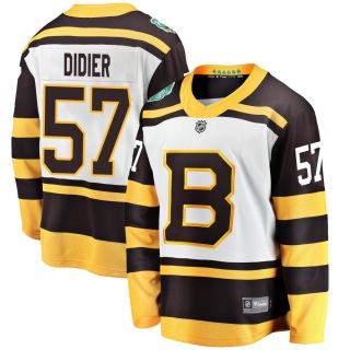 Youth Josiah Didier Boston Bruins Fanatics Branded 2019 Winter Classic Jersey - Breakaway White