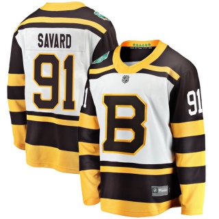 Youth Marc Savard Boston Bruins Fanatics Branded 2019 Winter Classic Jersey - Breakaway White