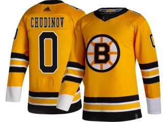 Youth Maxim Chudinov Boston Bruins Adidas 2020/21 Special Edition Jersey - Breakaway Gold