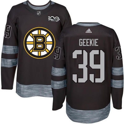 Youth Morgan Geekie Boston Bruins 1917- 100th Anniversary Jersey - Authentic Black