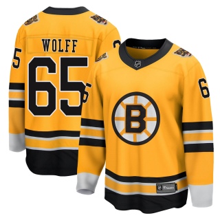 Youth Nick Wolff Boston Bruins Fanatics Branded 2020/21 Special Edition Jersey - Breakaway Gold