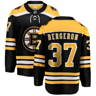 Youth Patrice Bergeron Boston Bruins Fanatics Branded Home Jersey - Breakaway Black