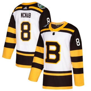 Youth Peter Mcnab Boston Bruins Adidas 2019 Winter Classic Jersey - Authentic White