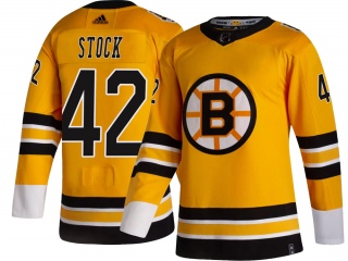 Youth Pj Stock Boston Bruins Adidas 2020/21 Special Edition Jersey - Breakaway Gold