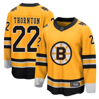 Youth Shawn Thornton Boston Bruins Fanatics Branded 2020/21 Special Edition Jersey - Breakaway Gold