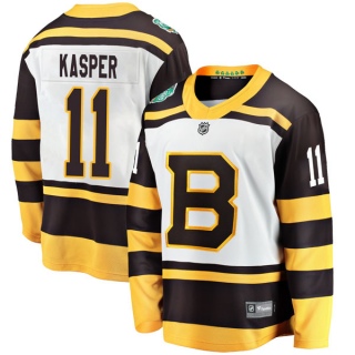 Youth Steve Kasper Boston Bruins Fanatics Branded 2019 Winter Classic Jersey - Breakaway White