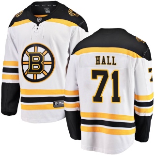 Youth Taylor Hall Boston Bruins Fanatics Branded Away Jersey - Breakaway White