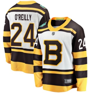 Youth Terry O'Reilly Boston Bruins Fanatics Branded 2019 Winter Classic Jersey - Breakaway White